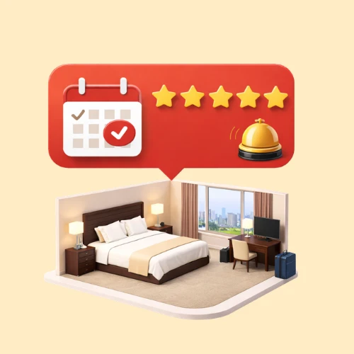 จองห้องโรงแรม & ที่พัก