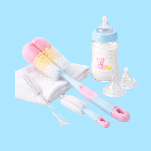 ทำความสะอาดขวด & จุกนม