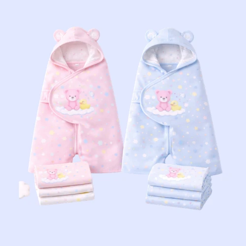 ผ้าห่อตัว & ผ้าอ้อมผ้า