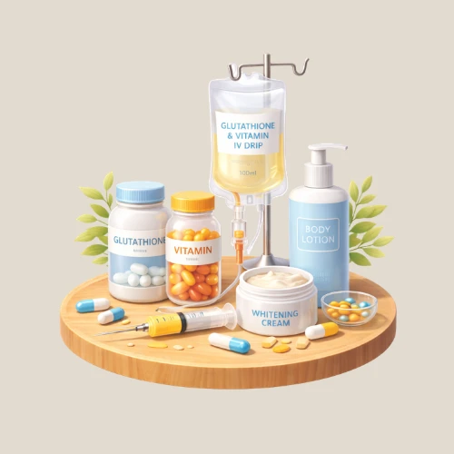 โปรแกรมดูแลผิวกาย กลูต้า & วิตามิน